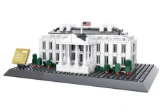 Wange Klemmbausteine - Das Weiße Haus Washington - 770 Teile