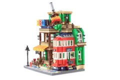 Wange Klemmbausteine - BBQ Grillrestaurant - 1922 Teile