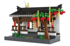 Wange Klemmbausteine - Vorgarten und Wohnhaus im Hui Stil - 507 Teile