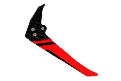 Rakonheli Leitwerk Set aus Carbon in rot für Blade 120S, 120S2