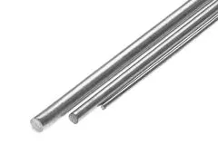 Nirosta-Draht poliert 2,0mm (Nichtrostender Federstahl) 1 Meter