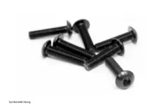 Linsenkopfschrauben M2,5x10 10Stück