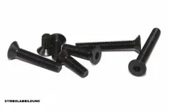 Senkkopfschraube mit Innensechskant M2,5x25 10Stück