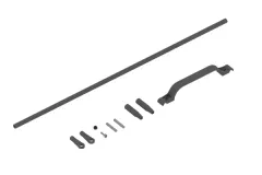 Mikado CFK-Heckanlenkung LOGO 550