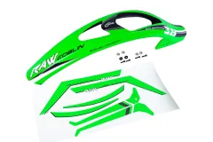 SAB Goblin Kabinenhaube Grün mit Stickern für RAW 700