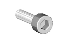 Mikado Innen-Sechskantschraube M2,5x6mm 4Stück