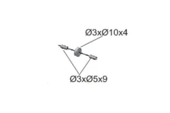 Mikado Riemenandruckrolle Heckrotor Ø20mm, LOGO 480/500 SE