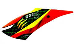 Microheli Fiberglas Haube Red Assassin Design für Blade 230S und 230S V2
