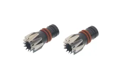 Steuerknüppelendstück / Gimbal Stick End / Typ D in schwarz mit M4 Gewinde 2Stück