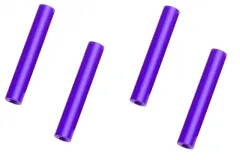 Abstandshalter / Spacer / Standoff M3 Aluminium eloxiert glatt in violet 4Stück 50mm