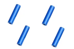 Abstandshalter / Spacer / Standoff M3 Aluminium eloxiert glatt in blau 4Stück 25mm
