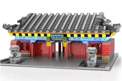 CaDA Klemmbausteine West Gate of Peking University - 1494 Teile
