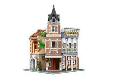 MouldKing Klemmbausteine Restaurant mit LED Beleuchtung - 3039 Teile