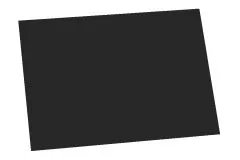 Tiefziehfolie 250x330mm 0,5mm Stark in schwarz