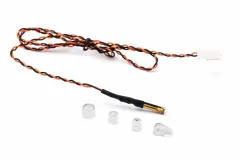 Unilight Strobe Licht PIN rot 5mm 3Wx2 kurz