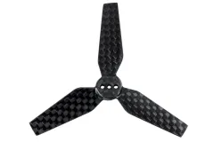 Microheli 3Blatt Heckpropeller aus carbon 65mm für OMPHobby M2 V1, V2 und EXP