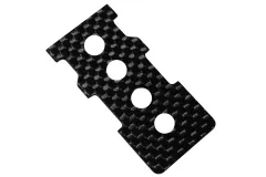 L-MA Precision Akkuhalterung für OMPHOBBY M1 Heli für Tuning Hauptrahmen aus Aluminium und Carbon für OMPHOBBY M1 Heli