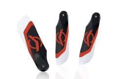 Azure Power Carbon 3Blatt Heckrotorblatt 105mm
