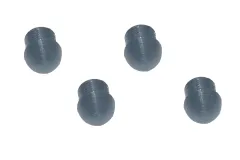 Kufenrohr Endkappen für Align Landekufen H55028