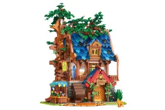 Reobrix Klemmbausteine Baumhaus - 2566 Teile