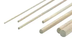 Balsaholz Balsastab 30mm Durchmesser 1000mm Lang 1Stück