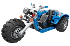 Winner Klemmbausteine Technique Dreirad Motorrad Pullback - 178 Teile