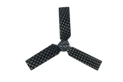 Microheli 3Blatt Heckpropeller aus carbon 70mm für OMPHobby M2 V1, V2, EXP