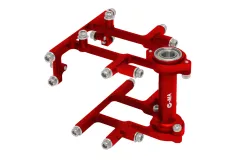 L-MA Precision Tuning Montage Platten Set aus Aluminium in Rot für BLADE InFusion 180