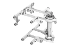 L-MA Precision Tuning Montage Platten Set aus Aluminium in Silber für BLADE InFusion 180