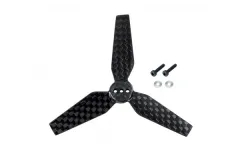 Microheli 3Blatt Heckpropeller aus Carbon Faser 65mm für BLADE InFusion 180