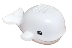 Klemmbausteine Tier Wal in weiß