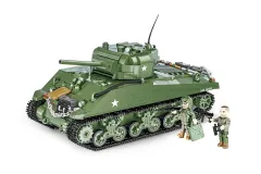 COBI Klemmbausteine Panzer M4A3 Sherman - 852 Teile