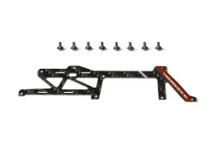 OMPHobby Ersatzteile Carbon Hauptrahmen Rechts in Rot für M1 EVO