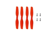OMPHobby Ersatzteile Heckrotorblätter Set in Rot für M2 EVO und M2 EVO MK2