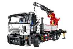 Reobrix Klemmbausteine Mechanischer Kran Truck - 2328 Teile