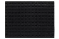Wange Grundplatte schwarz 48x64 Noppen, ca. 51,3x38,5cm