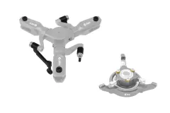 L-MA 3Blatt Hauptrotorkopf Set in Silber für Blade InFusion 180
