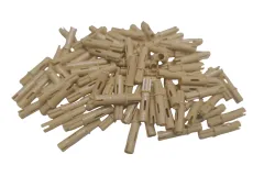 KBW Klemmbausteine Technik Pin Lang davon 1L mit Kreuzachse 2L als Pin in beige 100Stück