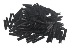 KBW Klemmbausteine Technik Pin Lang davon 2L mit Kreuzachse 1L als Pin in schwarz 100Stück