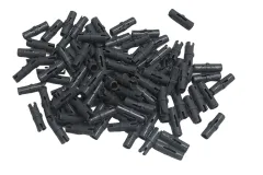 KBW Klemmbausteine Technik Pin in dunkel grau (mit Reibung) 100Stück