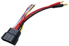 Ladekabel für Traxxas / TRX Buchse XH 4S 15cm mit 4mm Bananenstecker