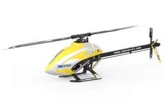 OMPHobby M4 Heli Kit in Gelb / Baukasten mit Rotorblättern und Motor