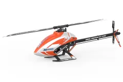 OMPHobby M4 Heli Kit in Orange / Baukasten mit Rotorblättern und Motor