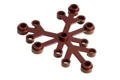 KBW Klemmbausteine Blattelement 6x5 in braun 50Stück