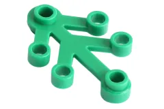 KBW Klemmbausteine Blattelement 4x3 in grün 100Stück