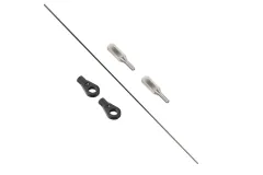 OMPHobby Ersatzteile Heckanlenkgestänge Ø3x509mm für M4