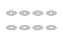 OMPHobby Ersatzteile Heckrotorblätter Passscheiben Ø2xØ8x0,2mm für M4 und M4 Max