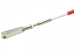 Bowdenzug komplett Führung ist Plastik in Plastik 1,5Meter