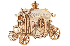 Lasercut Holzbausatz Standmodell Kutsche Kutschenwagen - 92 Teile