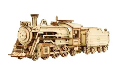 Lasercut Holzbausatz Standmodell Prime Steam Express - 309 Teile